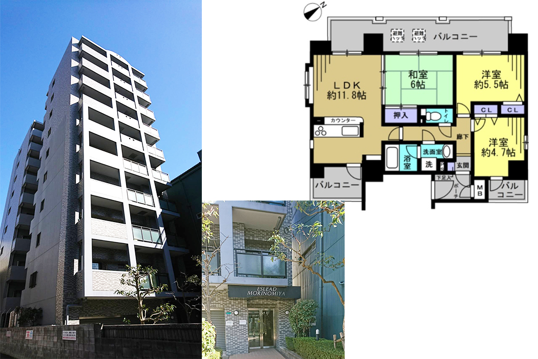 大阪・森ノ宮・分譲貸マンション